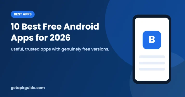 Best free Android apps 2026