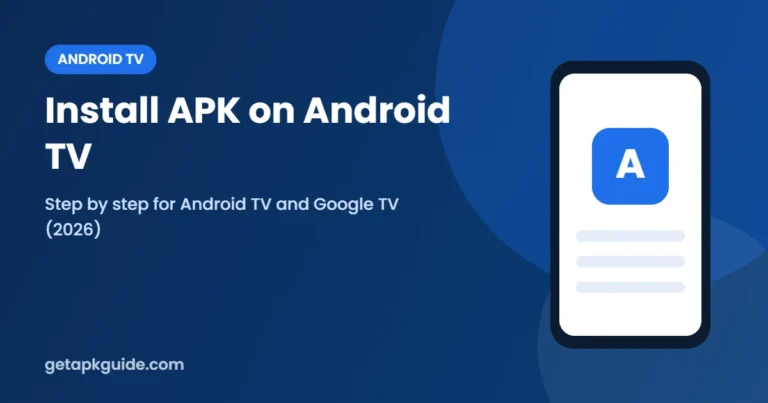 How to install APK on Android TV 2026