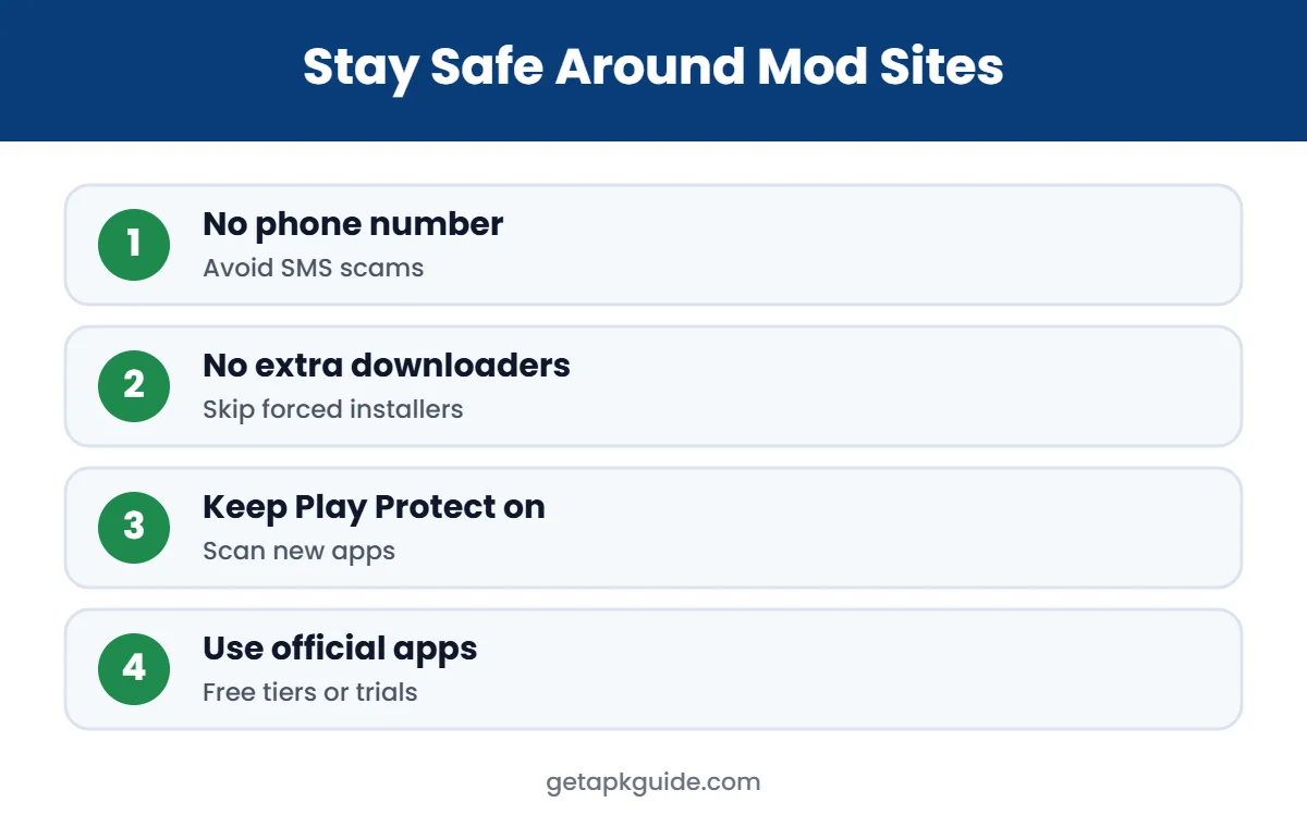 How to stay safe on LiteAPKs