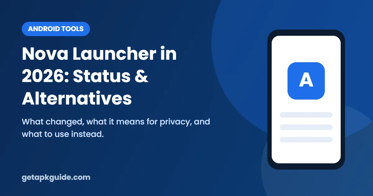 Nova Launcher status and alternatives 2026